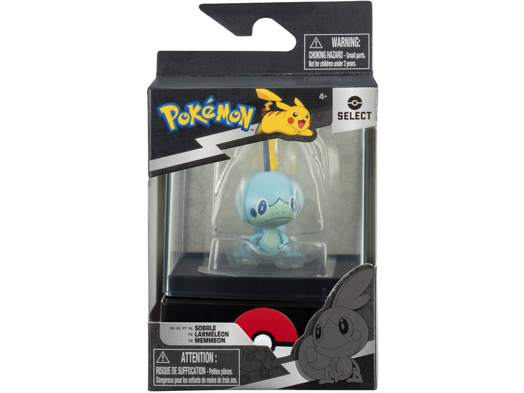 Pokémon Figura con Vitrina Bizak 63222297