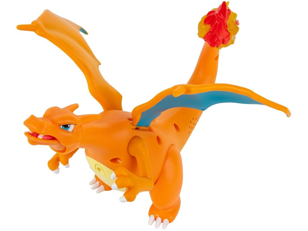 Pokémon Deluxe Charizard Electrónico Vs. Pikachu Bizak 63222731