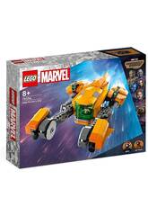 Lego Marvel Guardiani della Galassia Volume 3 Nave di Baby Rocket 76254