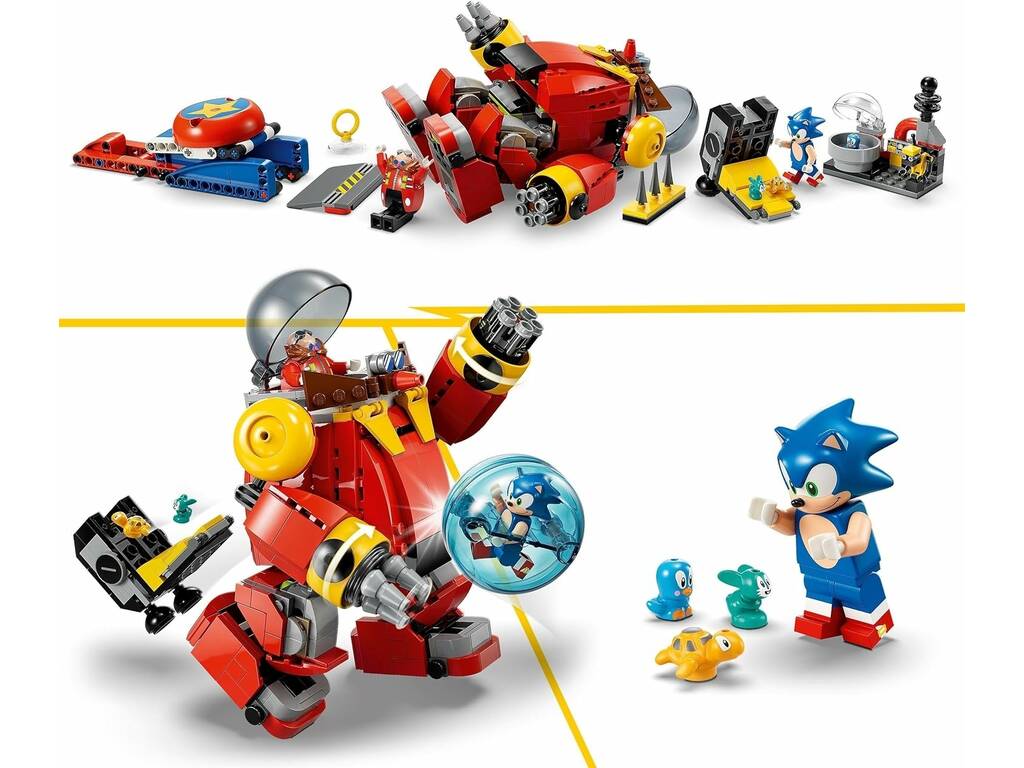 Lego Sonic vs. Dr. Eggman Robot Death Egg 76993