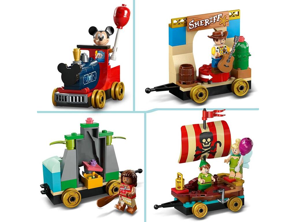  Lego Disney Train Hommage a Disney 43212 