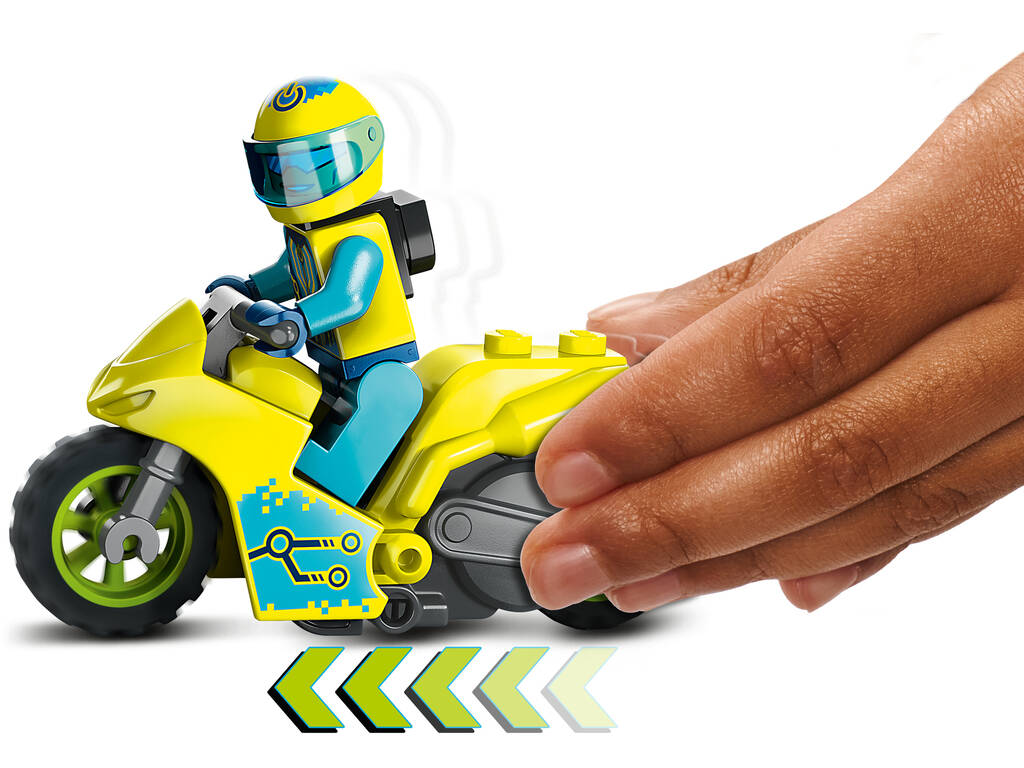 Lego City Stuntz Moto acrobatica Cibernauta 60358