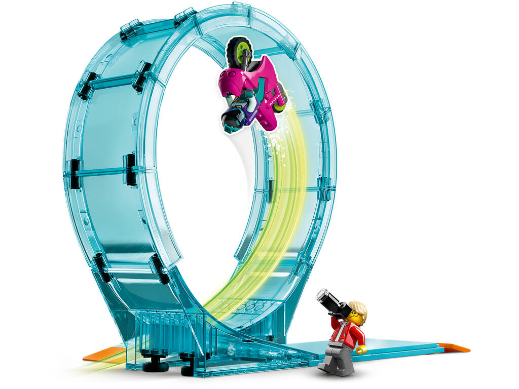 Lego City Stuntz Extreme Curl Stunt Challenge 60361