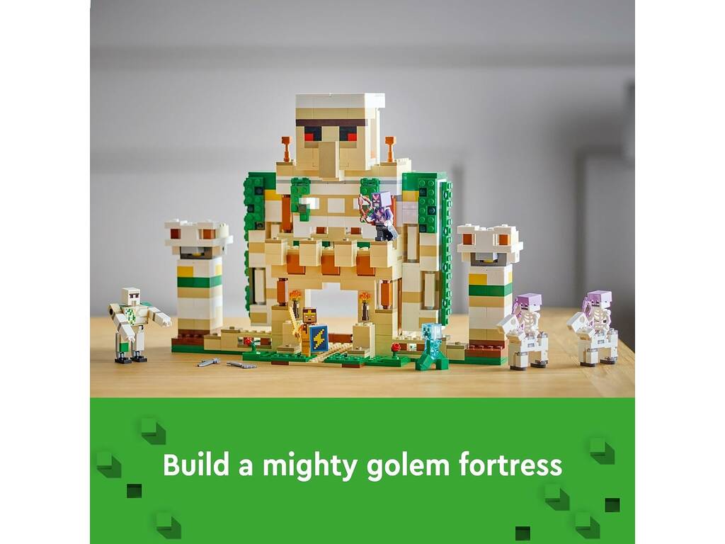 Lego Minecraft La Fortaleza del Gólem de Hierro 21250