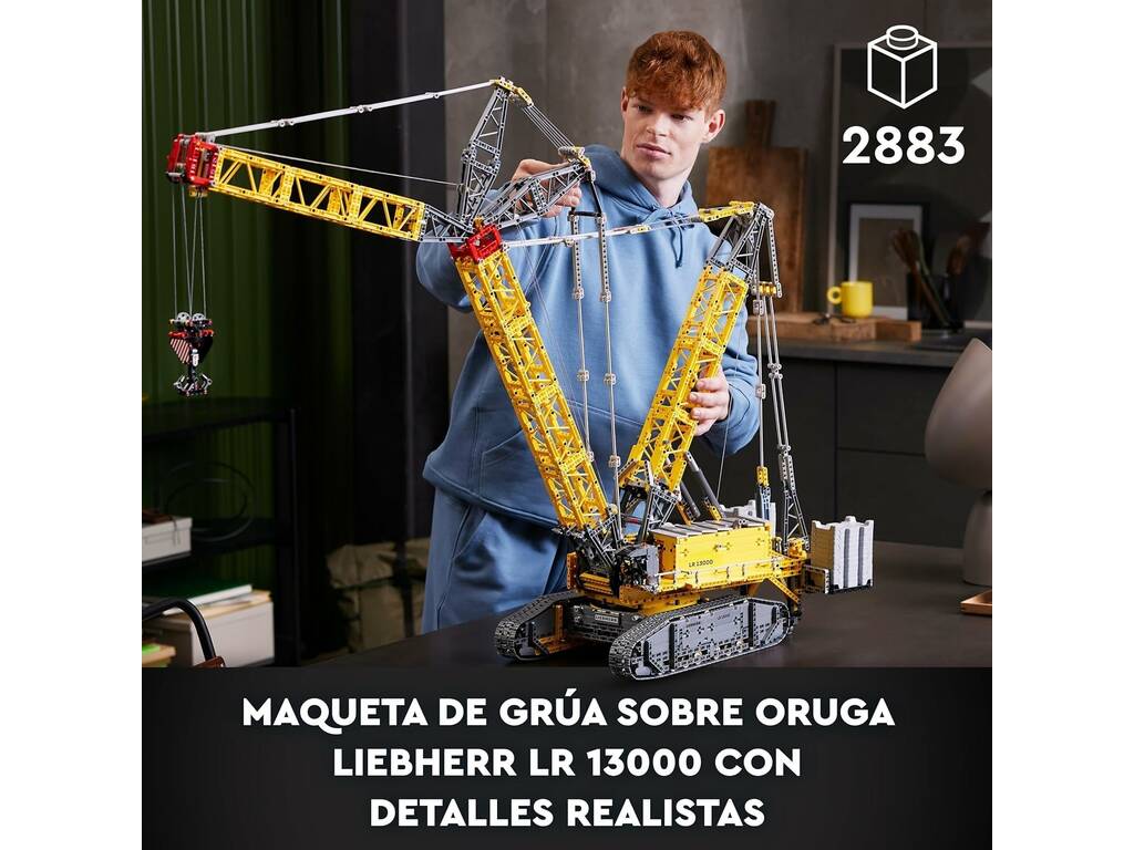 Lego Technic Grua de Lagartas Liebherr LR 13000 42146