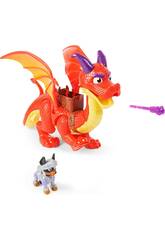 Paw Patrol Rescue Knights Sparks Le Dragon avec Griffe Spin Master 6062105