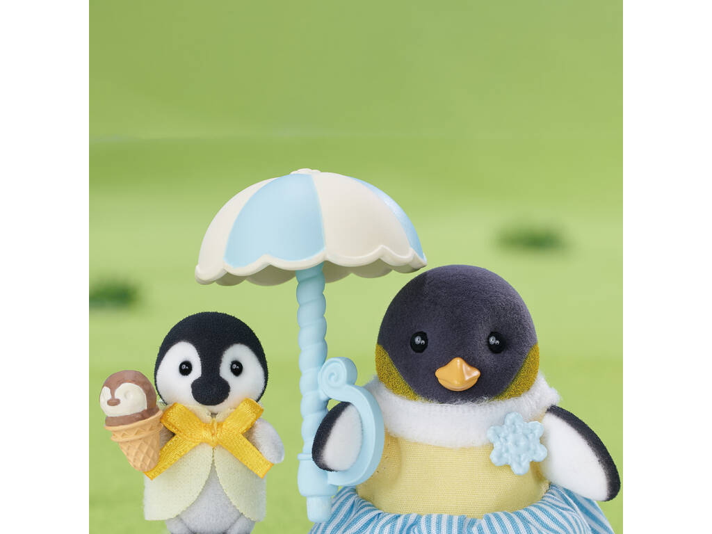 Sylvanian Families Familia Pingüino Epoch Para Imaginar 5694
