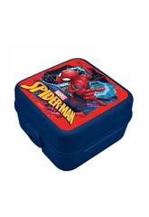 Spiderman Sanducheira com Compartimentos de Kids Licensing 840418