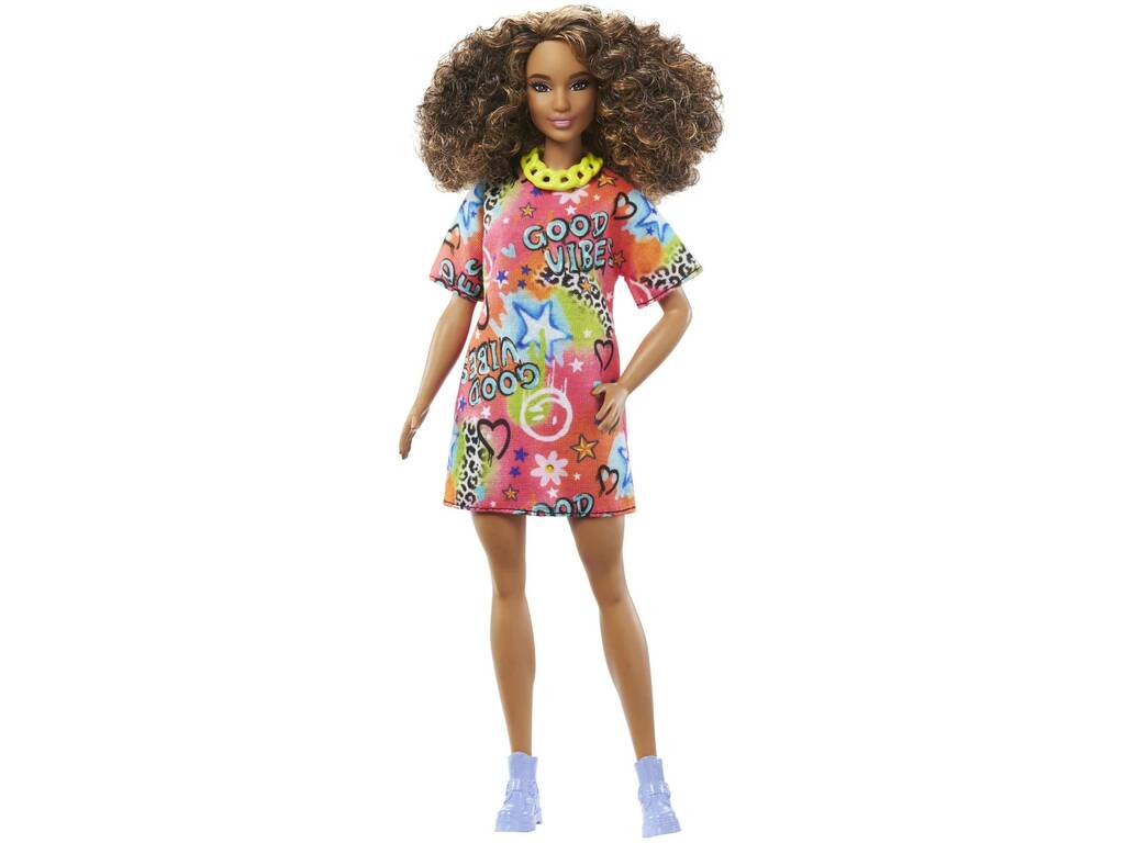 Barbie Fashionista mit lockigem Haar Mattel HJT00