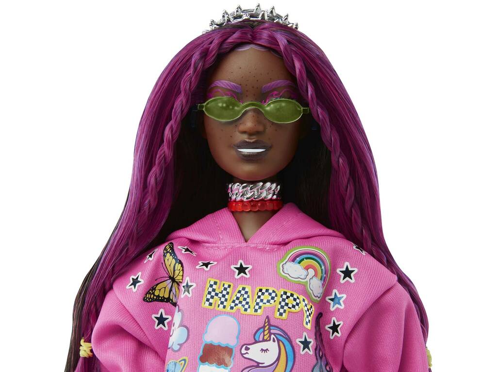 Barbie Extra Conjunto Rosa Mattel Hkp Juguetilandia