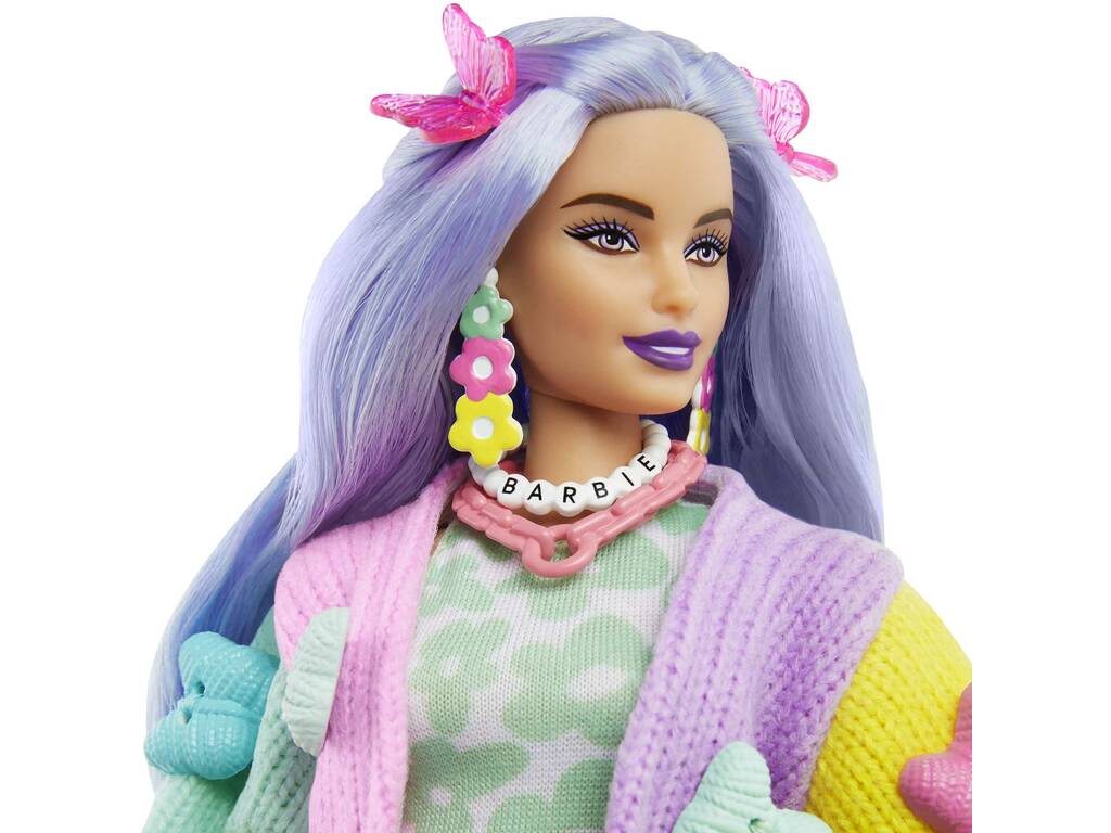 Barbie Extra Mariposas Mattel HKP95