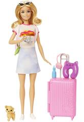 Barbie Vamos de Viagem Mattel HJY18