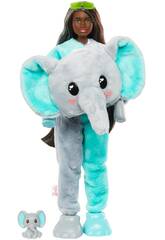 Barbie Cutie Reveal Amigos de la Jungla Elefante Mattel HKP98