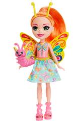 Enchantimals City Tails Boneca Belisse Butterfly e Dart Mattel HKN12