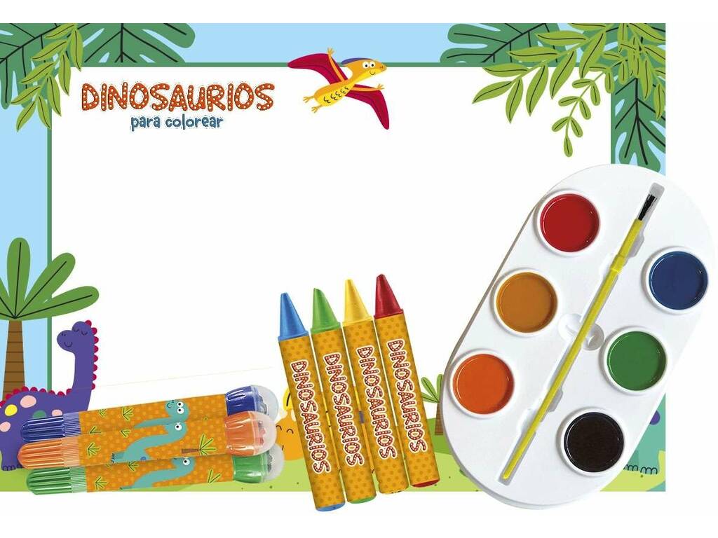 Susaeta Leo et Coloreo Dinosaurios S3523001