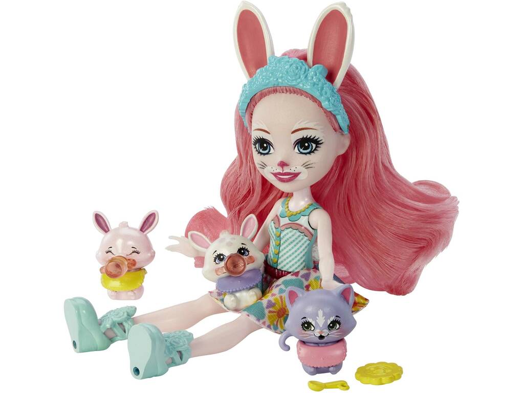 Enchantimals Baby Best Friends Bree Bunny e Twist Mattel HLK85