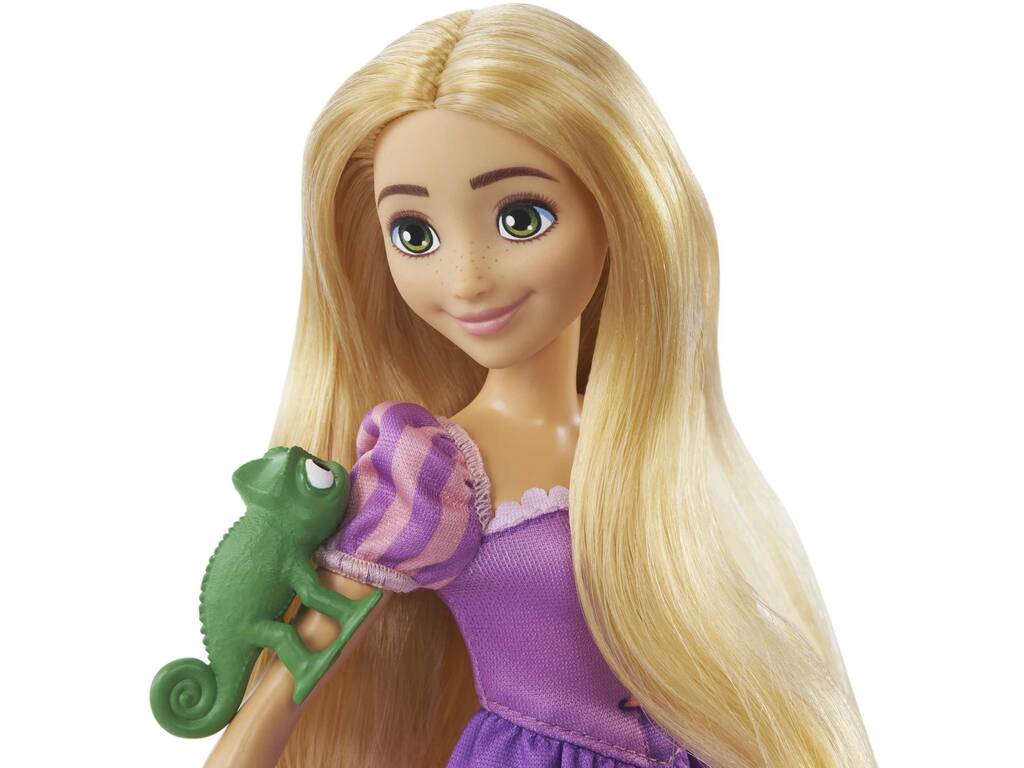Princesas Disney Boneca Rapunzel e Máximus Mattel HLW23