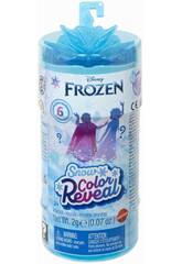 Frozen Mini Muñeca Sorpresa Snow Color Reveal Mattel HPR35