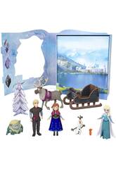 Frozen Minis Pack 6 Figuras de Cuentos Clsicos de Frozen Mattel HLX04