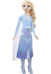 poupe gele de voyage Mattel Elsa HLW48