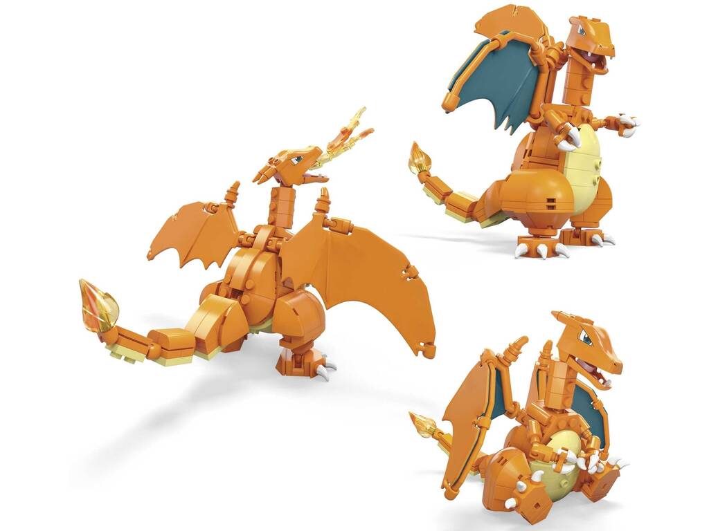 Pokémon Mega Figura Charizard Mattel GWY77