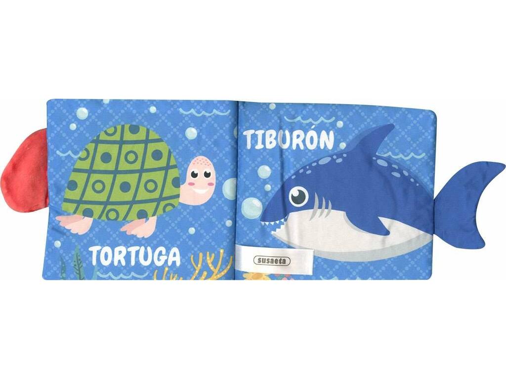 Livre en tissu Colitas Under the Sea Susaeta S3575004