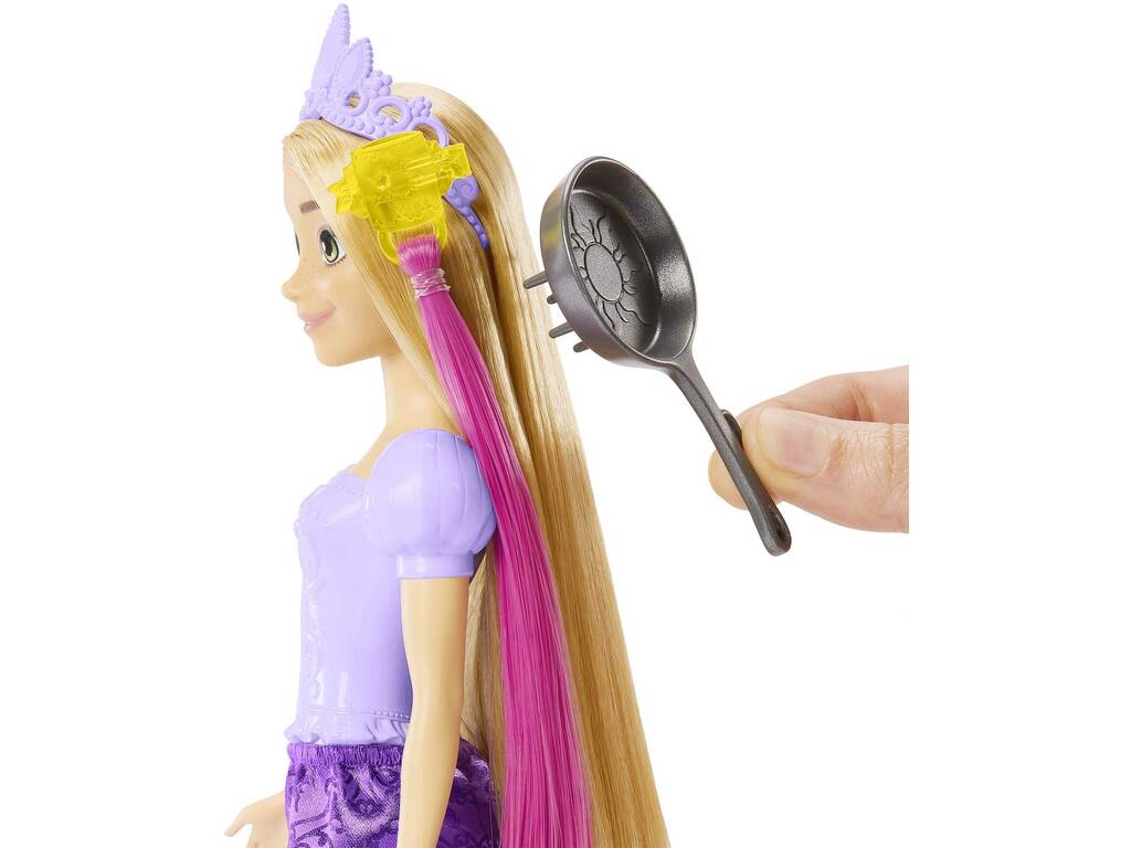 Disney-Prinzessinnen-Puppe Rapunzel Magische Frisuren Mattel HLW18