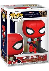 Funko Pop Marvel Spiderman No Way Home Spiderman Combinaison intégrée avec tête pivotante Funko 56829