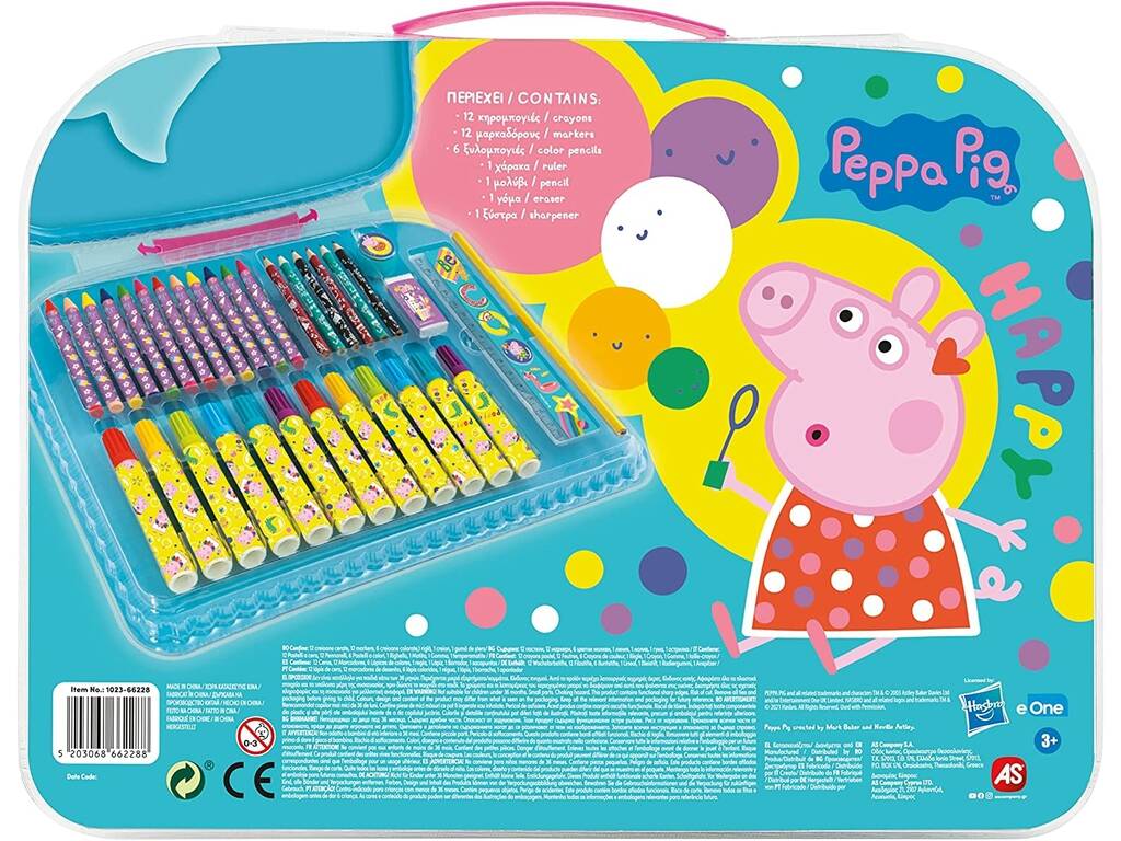 Peppa Pig Maletín de Artista Cefa Toys 21878