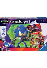 Sonic Puzzle 3x49 Teile Ravensburger 05695