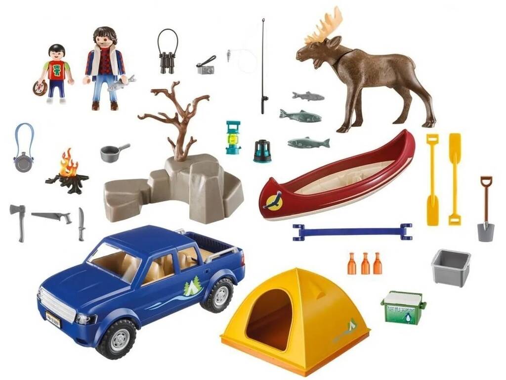 Playmobil Wild Life Club Playmobil Camping-Set 5669