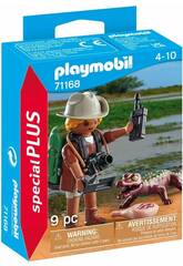 Playmobil Special Plus Investigatore con Caimano 71168
