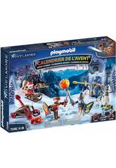 Playmobil Novelmore Calendrio de Adviento Batalla en la Nieve 71346