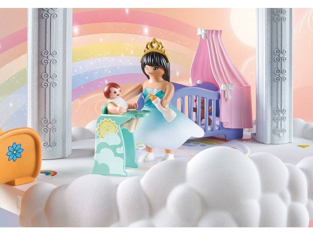 Playmobil Rainbow Castle Babyzimmer in den Wolken 71360