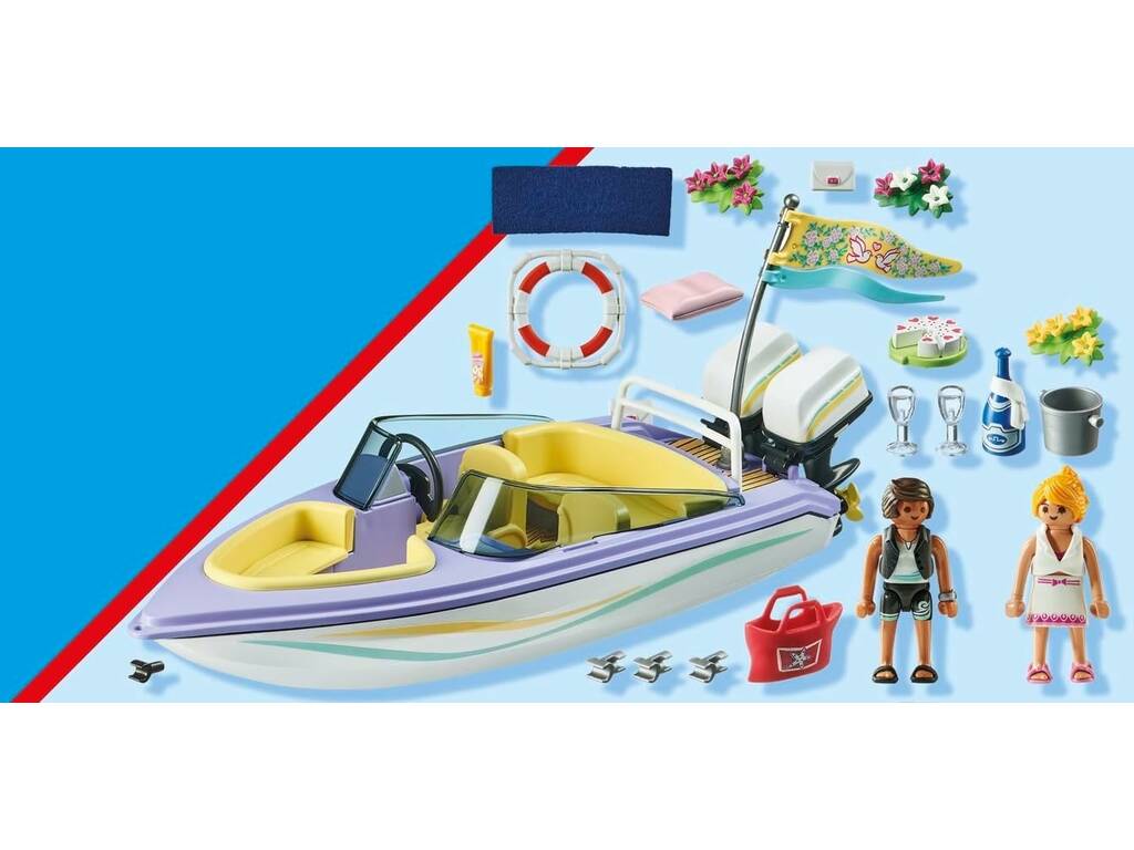 Playmobil Bootsfahrt auf der Hochzeitsreise 71366