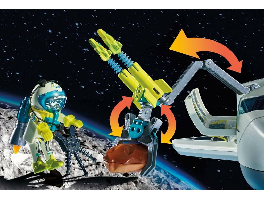 Playmobil Espaço Transporte Missão Espacial 71368