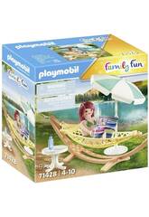 Playmobil Family Fun Lettino da spiaggia 71428