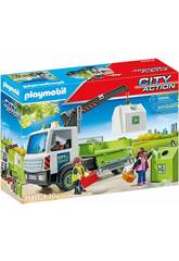 Playmobil Camion poubelle avec conteneur 71431
