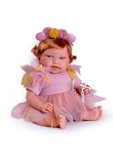 Pipa Fairy Neugeborene Puppe mit Stirnband 42 cm von Antonio Juan 33351