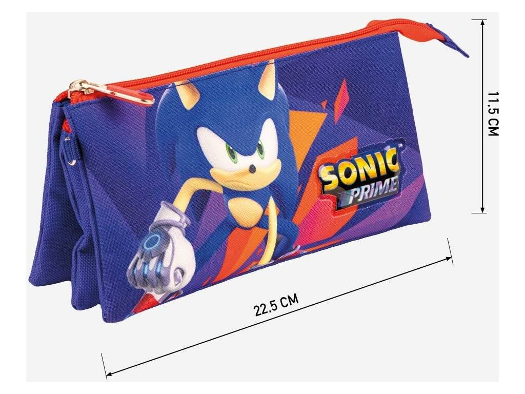 Cerdá Sonic 3 compartment pencil case 2700000550