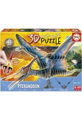 Puzzle Pteranodon 3D Educa 19689