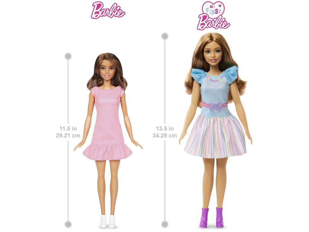 Mi Primera Barbie Latina de Mattel HLL21