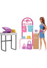 Barbie Boutique Disea y Vende Mattel HKT78