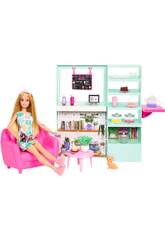 Barbie Cafetería Bienestar Mattel HKT94