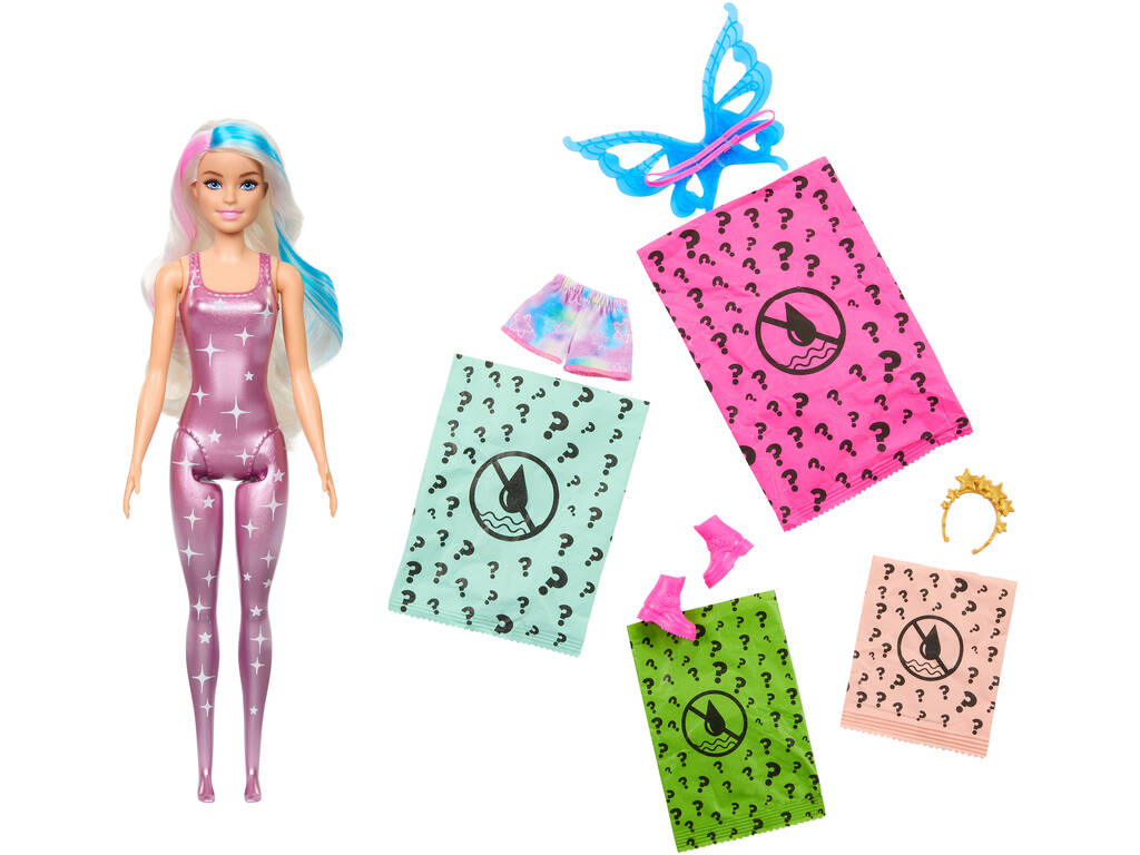 Barbie Color Reveal Galaxia Arcoiris Mattel HJX61