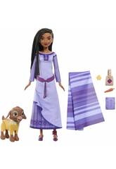Disney Wish Mueca Asha con Accesorios Mattel HPX25