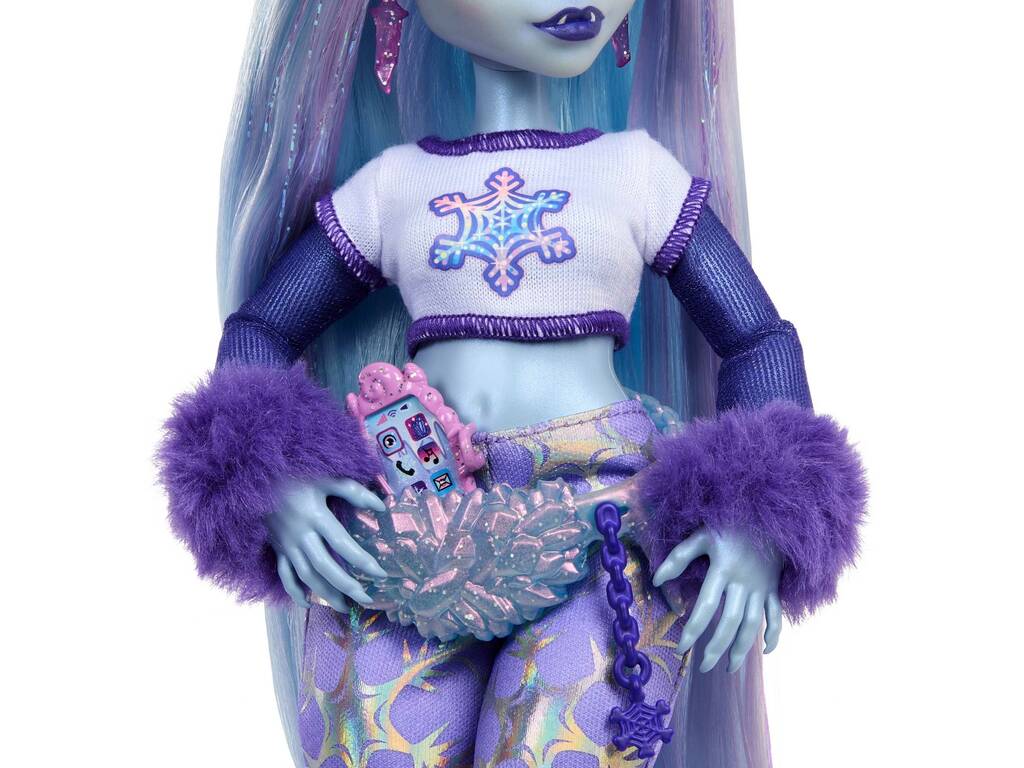Monster High Boneca Abbey Bominável Mattel HNF64