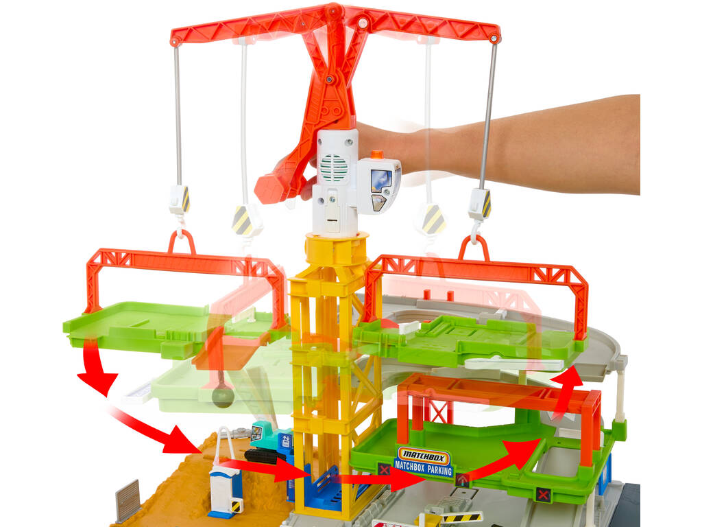 Matchbox Action Drivers Zona De Construcción de Mattel HPD63