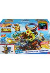 Hot Wheels Monster Trucks Arena Smashers Mega Wrex vs. Gorzilla Mattel HPN71