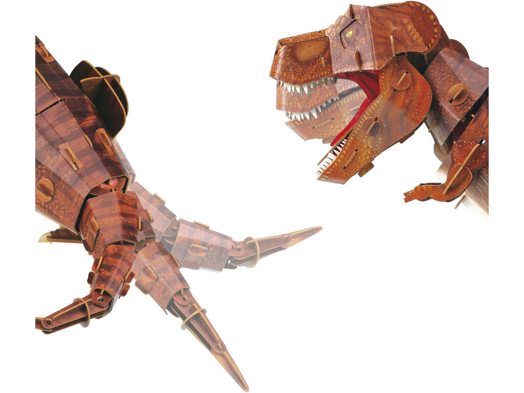 Puzzle 3D Eco Tyrannosaurus Rex di Mier Edu ME4241